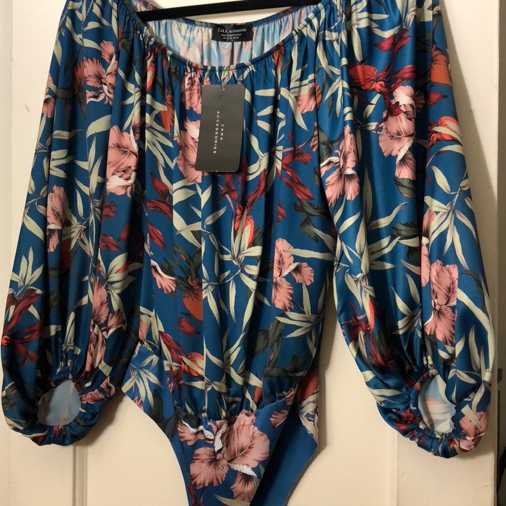 Zara body suit blouse size S - Picture 4 of 7